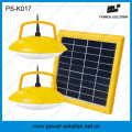 Portable Solar LED Beleuchtung Home System mit Handy-Ladegerät PS-K017